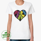 Женская футболка органик