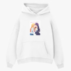 Толстовка худи оверсайз