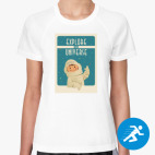 Женская спортивная футболка