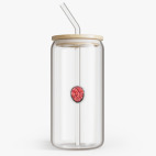 Банка с бамбуковой крышкой