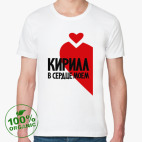 Мужская футболка органик