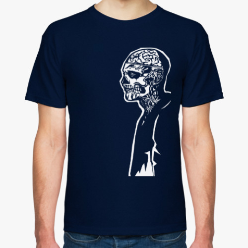 Футболка с принтом Zombie Boy/Зомби Бой