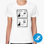 Женская спортивная футболка