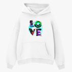 Толстовка худи оверсайз