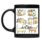 Кружка цветная UV-DTF