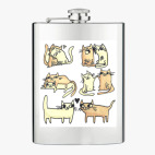 Фляжка стальная