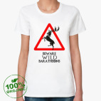 Женская футболка органик