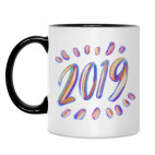 Кружка двухцветная