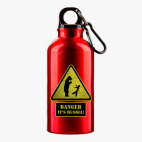 Металлическая бутылка 400 мл UV-DTF