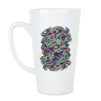 Кружка латте (510 мл) Череп