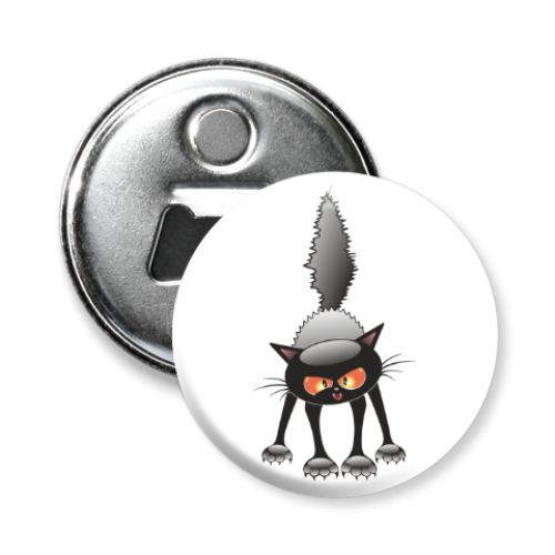 Магнит-открывашка с принтом Halloween