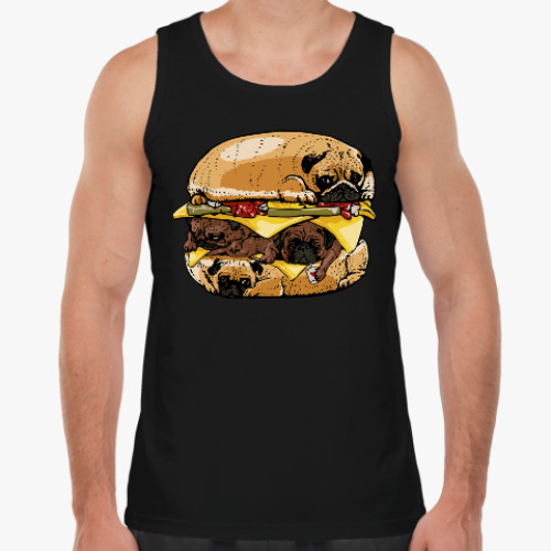 Майка Мопс Бургер
