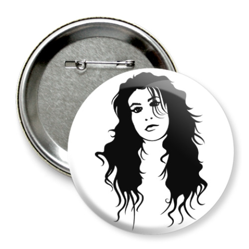 Значок 75мм Amy Winehouse