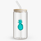 Банка с бамбуковой крышкой