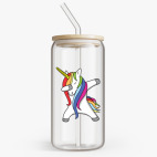 Банка с бамбуковой крышкой