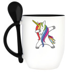 Кружка с ложкой