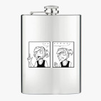 Фляжка стальная