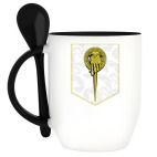 Кружка с ложкой