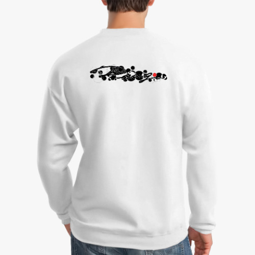 Свитшот с принтом Dead пул