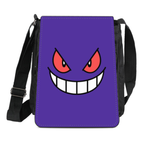 Сумка-планшет с принтом Gengar Face