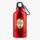 Металлическая бутылка 400 мл UV-DTF