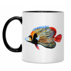 Кружка двухцветная