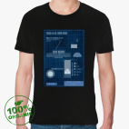 Мужская футболка органик