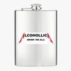 Фляжка стальная