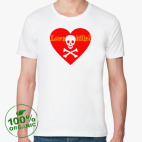 Мужская футболка органик