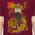 Девушка в стиле милитари