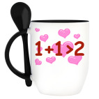 Кружка с ложкой