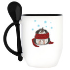 Кружка с ложкой