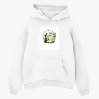 Толстовка худи оверсайз