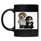 Кружка цветная UV-DTF