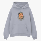 Толстовка худи оверсайз