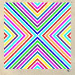 Цветные треугольники.