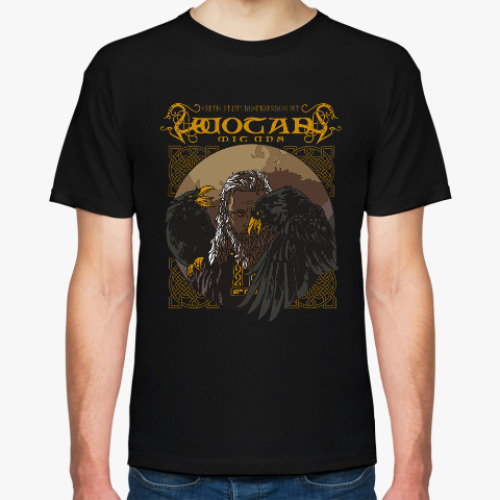 Футболка с принтом Woran Mit Uns