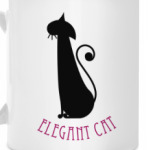 Элегантная кошка