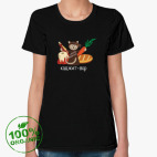 Женская футболка органик