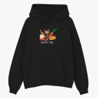 Толстовка худи оверсайз