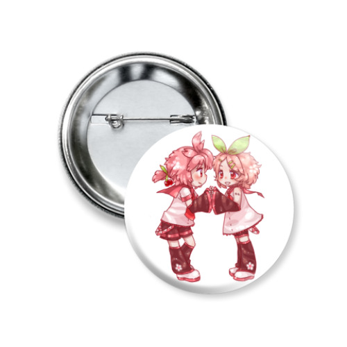 Значок 37мм  Sakura Vocaloid