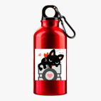 Металлическая бутылка 400 мл UV-DTF