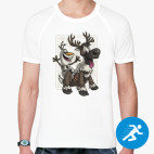 Мужская спортивная футболка