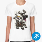 Женская спортивная футболка