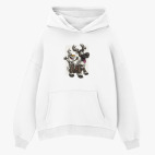 Толстовка худи оверсайз