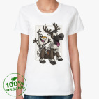 Женская футболка органик