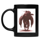 Кружка цветная UV-DTF