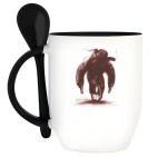 Кружка с ложкой