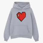 Толстовка худи оверсайз