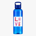 Прозрачная спортивная бутылка